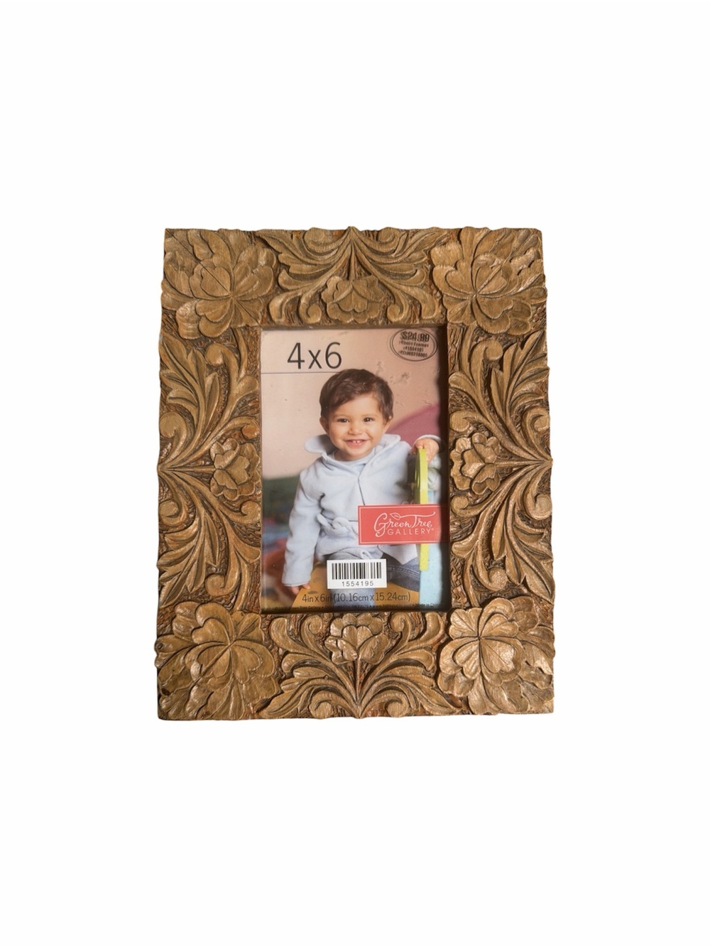 Ornate Gold 4x6 Decorative Picture Frame